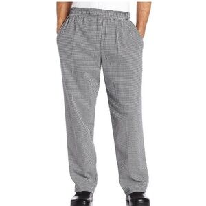 NEW Chefwear Men Cotton Elastic Waist Pant Multiple size M